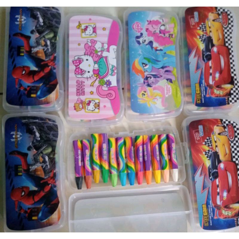 

Crayon Oil Pastel Alat Lukis Warna 12 warna Murah / oil&dry pastel