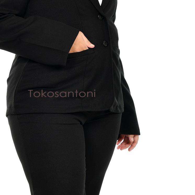 Blazer Jumbo Wanita Kantor Formal Big Size Murah Kekinian Blazer Wanita Jumbo Jas Kerja Kantor Wanit