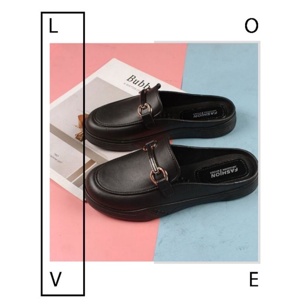 Sepatu Fliptop Wanita New Fashion Korea Jsm Strip Import high Quality RF