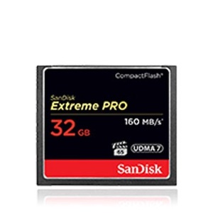 Sandisk 32 GB Extreme Pro 160 mb/s Compact Flash Card