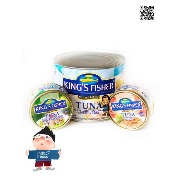 

Kaleng | Paket 3Pc King'S Fisher Tuna In Canned- Daging Tuna Kaleng