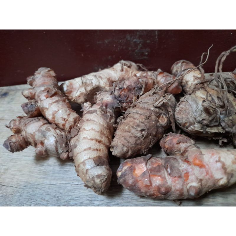 

kunyit kuning rempah rempah 250g bumbu dapur fresh