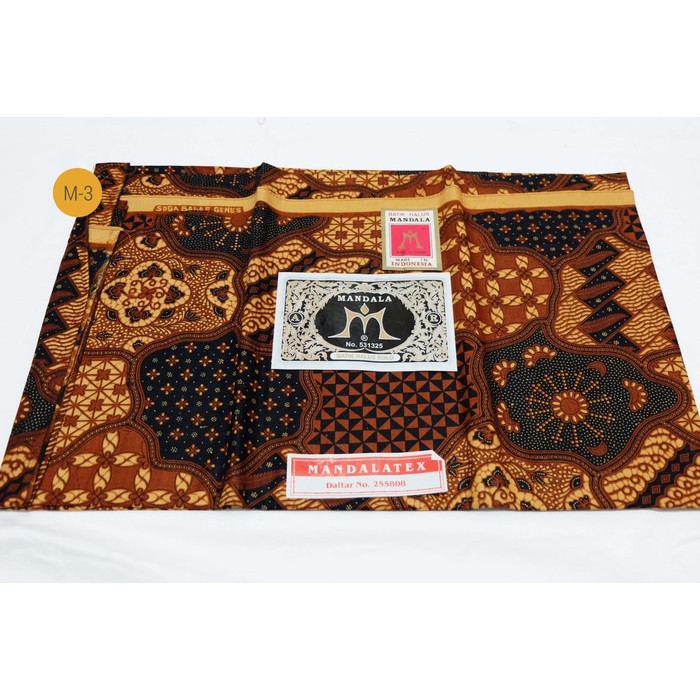 Kain Panjang Bahan Batik Mandala,kualitas premium,Halus 2.2 x 1,1M