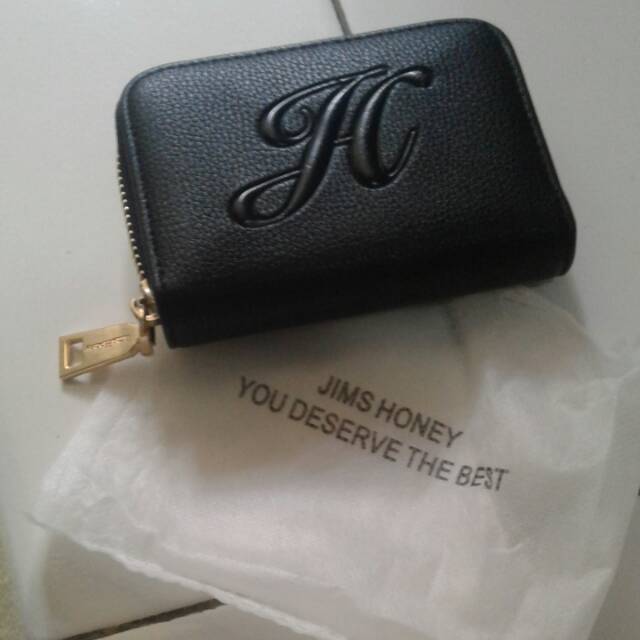 Dompet kartu jims honey hitam