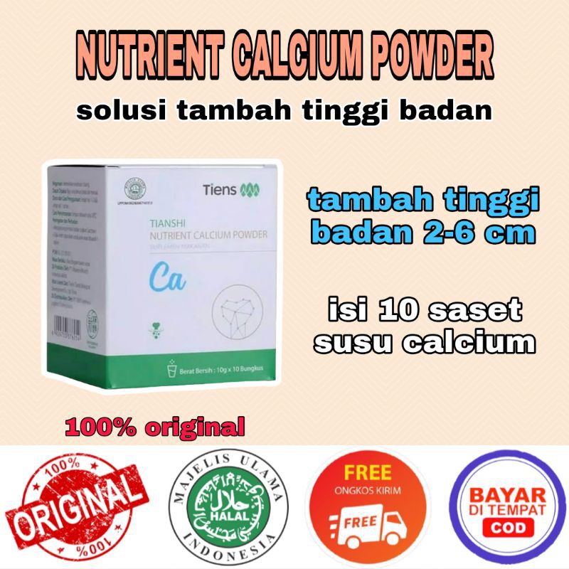 

[COD] TIANSHI NUTRIENT CALCIUM POWDER NHCP || SUSU PENINGGI BADAN || NUTRIENT CALCIUM POWDER