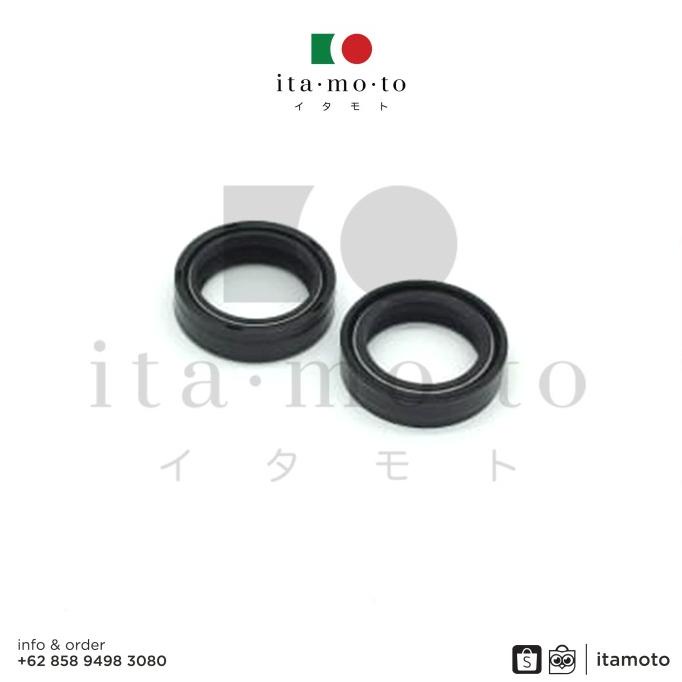 Bergaransi - Original Piaggio Zip Part - Seal Shock Depan Piaggio Zip (Set)