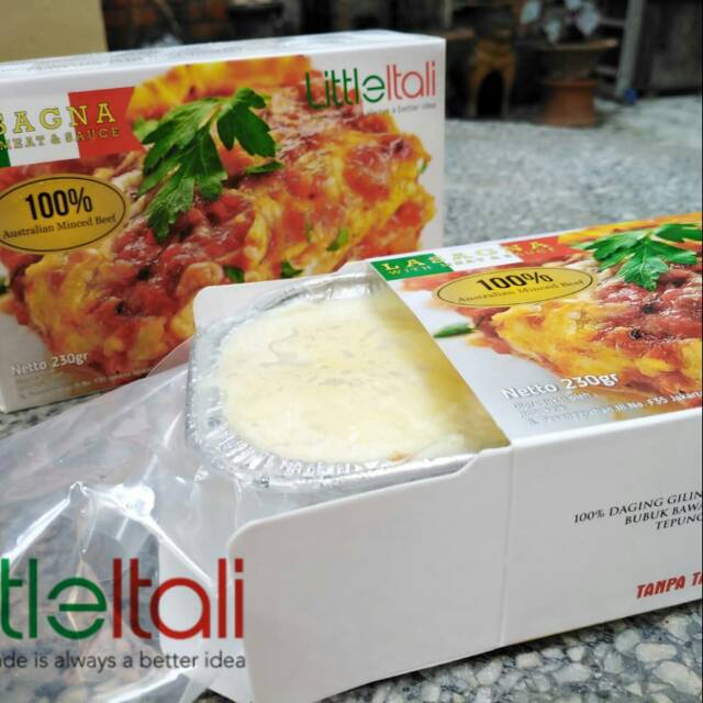 

Frozen food lasagna