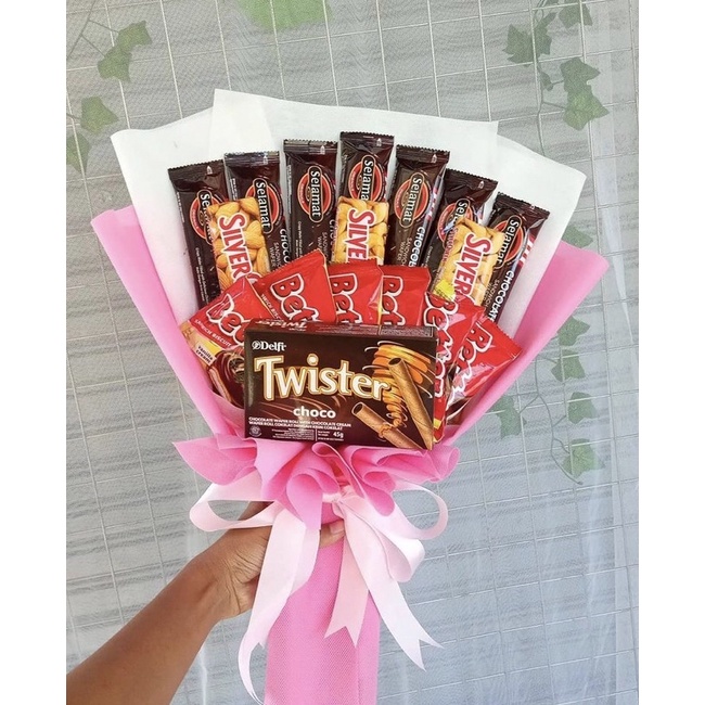 

THEBOUQUETS - BOUQUET SNACK MURAH / BUKET COKLAT
