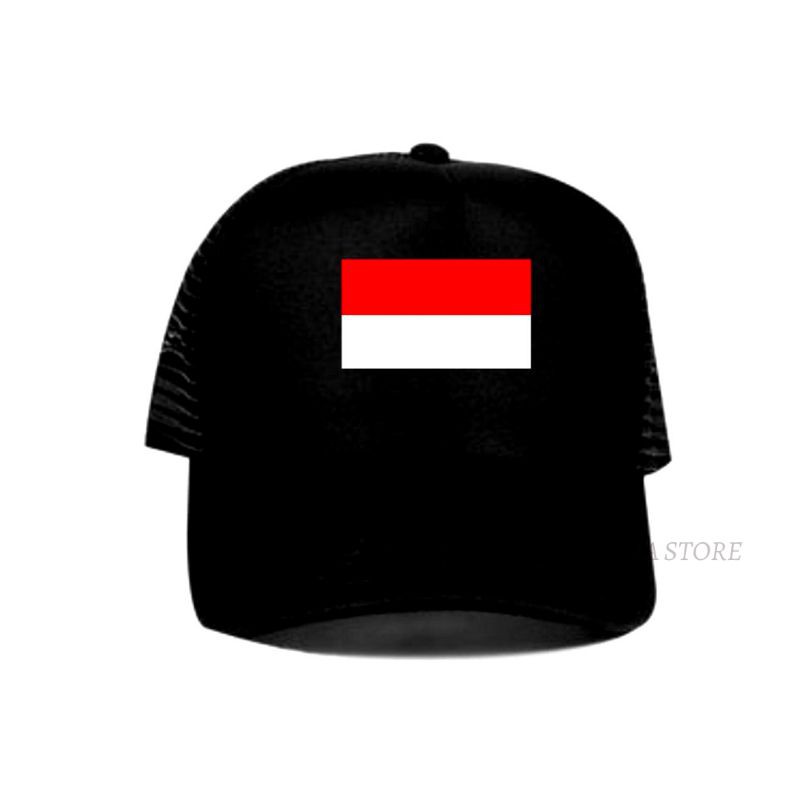 Topi Trucker Custom Bendera Indonesia