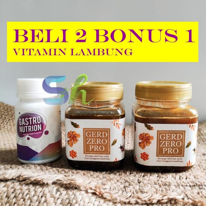 PAKET GOLD GERD ZERO PRO OBAT HERBAL GERD