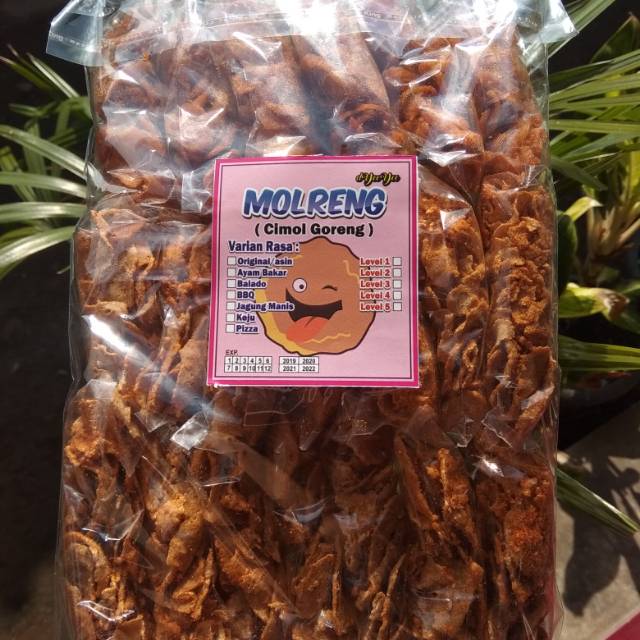 

MOLRENG (CIMOL GORENG) Kemasan Ekonomis Harga terjangkau