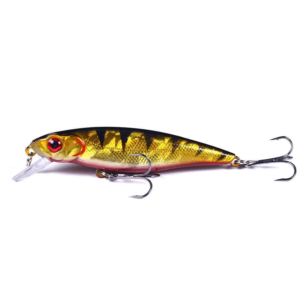 HENGJIA 10pcs Floating Minnow Fishing LURES Wobblers Umpan Pancing 8.8cm 9.2g Crankbait Artificial Hard Swimbait Fish Lure