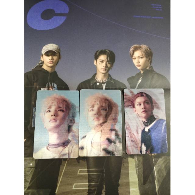 Album stray kids cle levanter limited version lenticular folded poster PO benefit