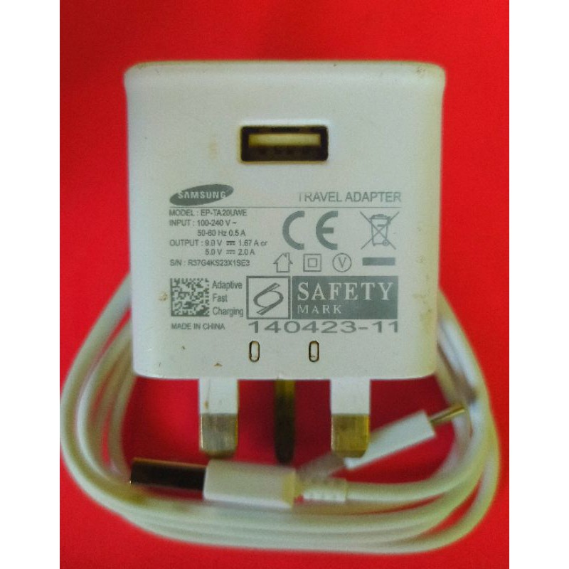 Charger Samsung A3 A5 A7 A8 S8 C9 2016 2017 2018 Fast Charging Original bawaan hp.100% Ori