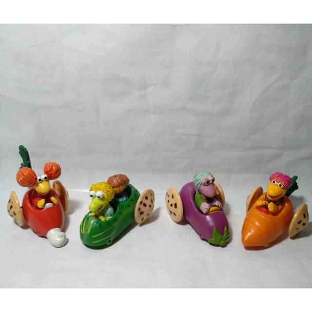 Fraggle Rock Happy Meal Mcd 1988 Toys Mainan Muppets Toy Jadul Jim Henson Rare Vintage Muppet Langka