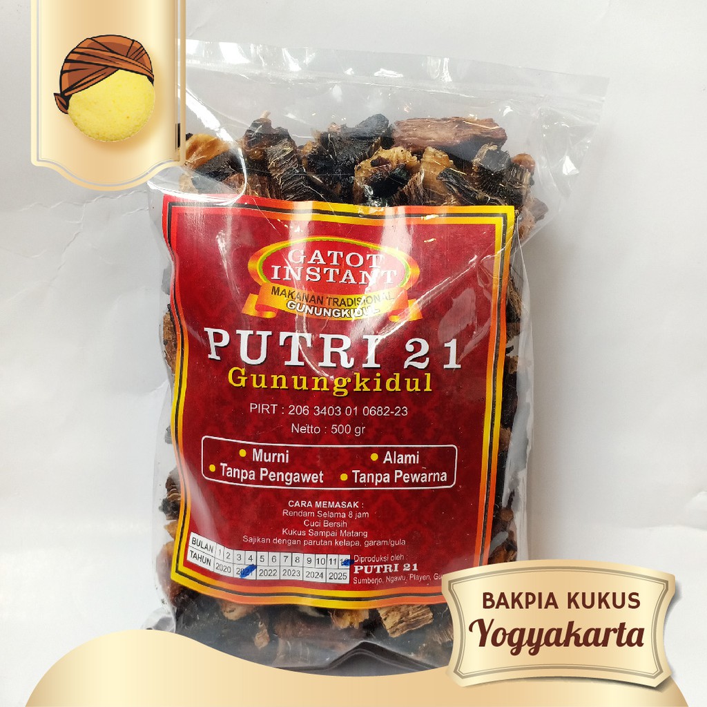 

GATOT INSTAN ( OLEH OLEH KHAS GUNUNGKIDUL YOGYAKARTA)