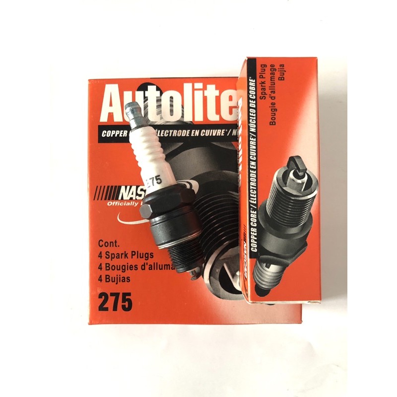 Busi Autolite 275 Spark Plug Made in USA U/Motor