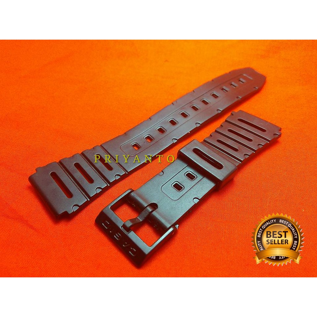 STRAP TALI JAM TANGAN CASIO  W-741 W-520 FT-100 TALI JAM TANGAN CASIO F41 HITAM