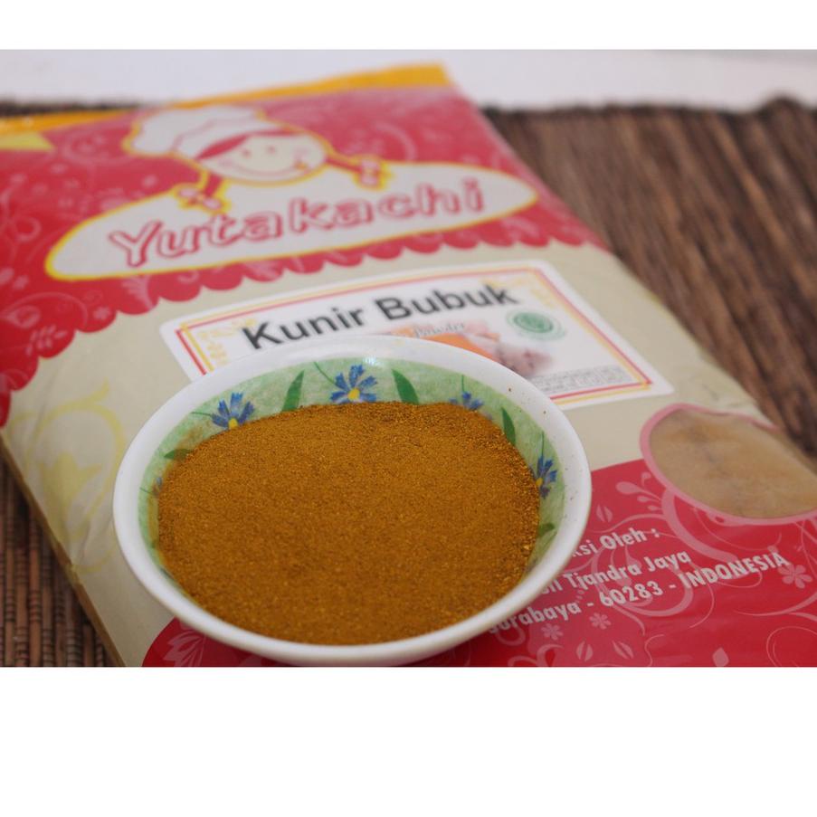 

☼ Kunir/Kunyit Bubuk Murni 1kg / Turmeric Powder / Bumbu Rempah Kunir Murni Yutakachi / Rempah Kiloan ➘