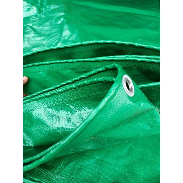 TERPAL A12 KOREA UKURAN 6X8 (ORIGINAL A12 KOREA) wrn coklat/hijau