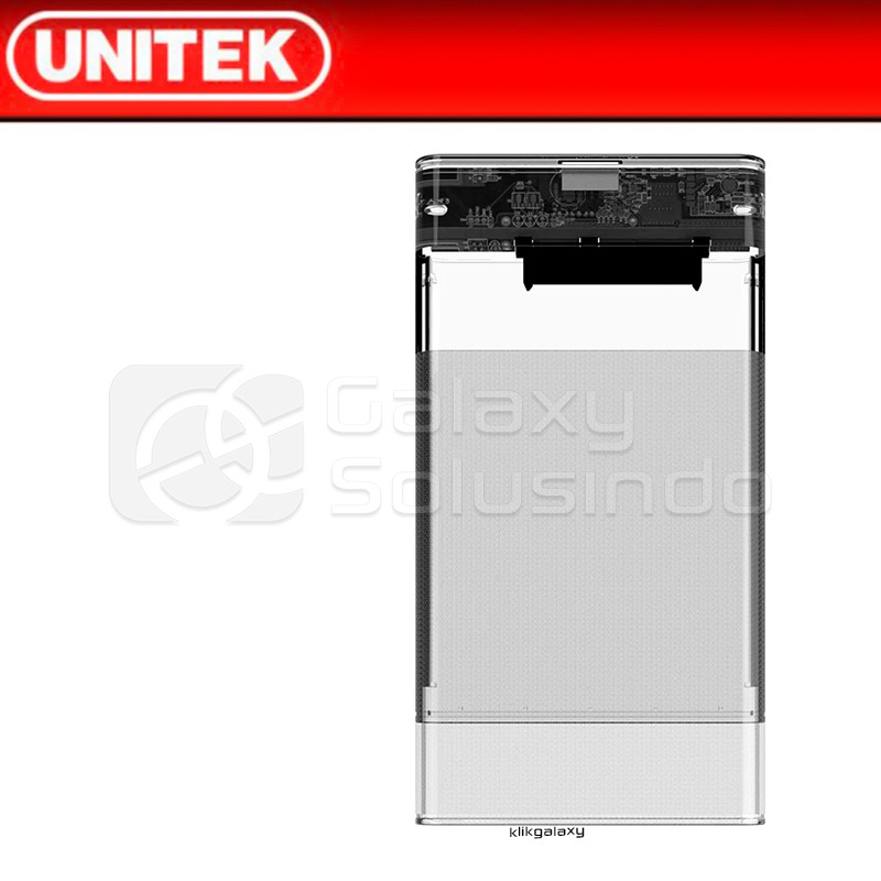 UNITEK S1103A DiskGuard Limpid R SATA III 2.5 HDD/SSD Hard Disk Enclosure