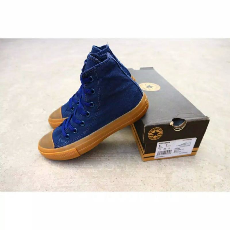 SEPATU CONVERSE CT GUM HIGH IMPORT VIETNAM BIRU DONGKER NAVY SNEAKERS PEREMPUAN LAKI-LAKI MURAH