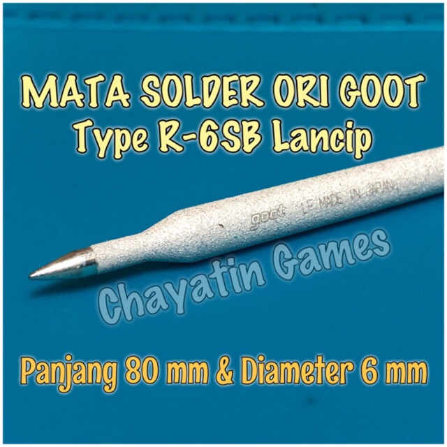 MATA SOLDER ORI GOOT 60 Watt TYPE R-6SB (LANCIP)