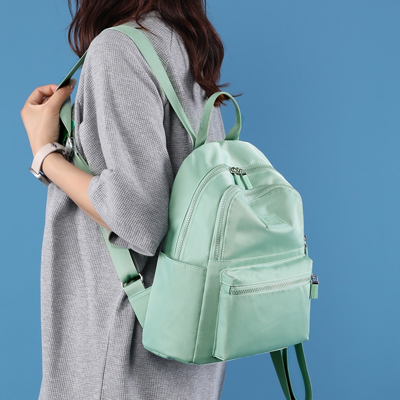 Tas Ransel Wanita COLORFUL FOX 0483 Backpack Wanita Remaja Tas Anti Air WATCHKITE WKOS