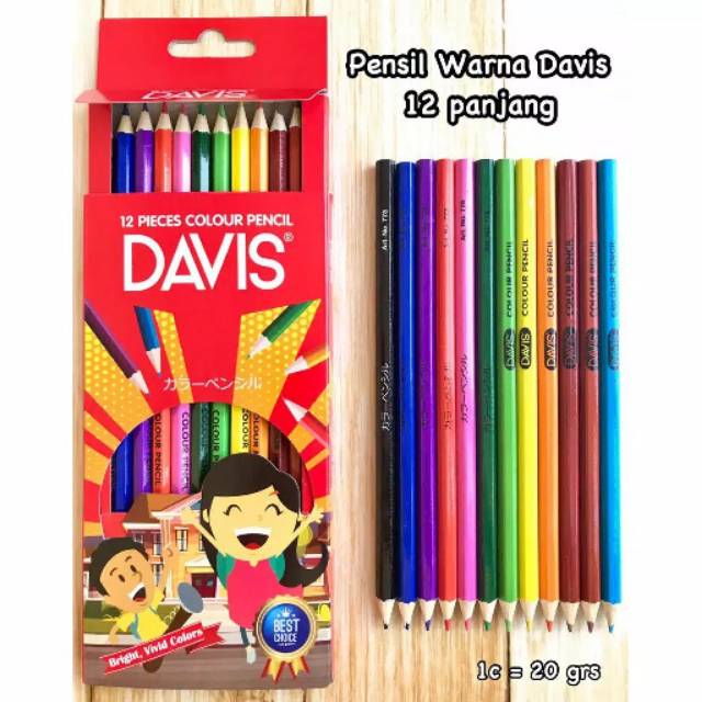 

Pensil warna merek davis