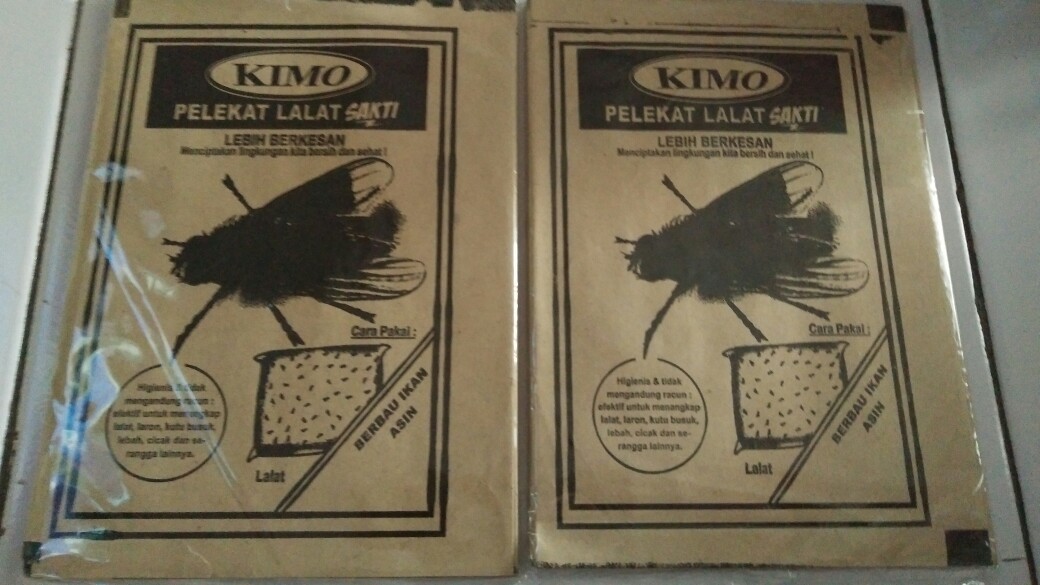 10 Lembar Lem Lalat Pelekat Lalat Sakti Kimo