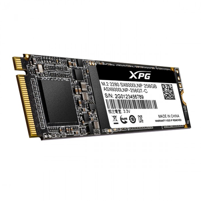 SSD Adata SX6000 Lite 256GB M.2 PCIe SSD NVMe 1.3 XPG 1800 / 1200 MBps