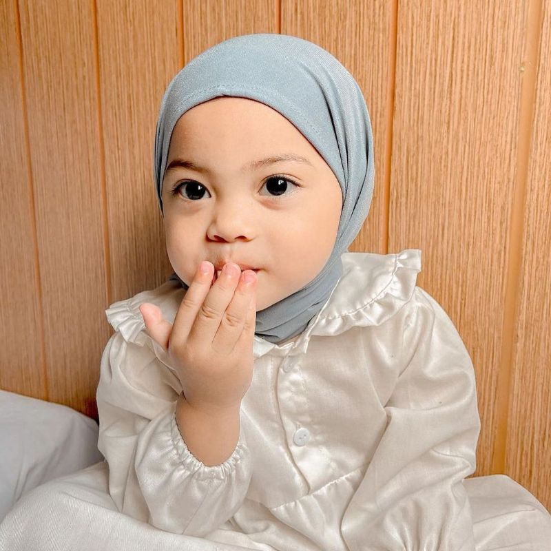 Pashmina instan anak jersey premium / jilbab instan anak 150x40cm / Pastan Anak Camila