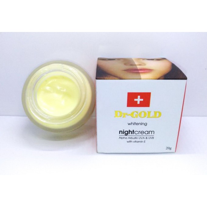DR.GOLD NIGHT CREAM 20GR / DR.PURE GOLD / DR PURE