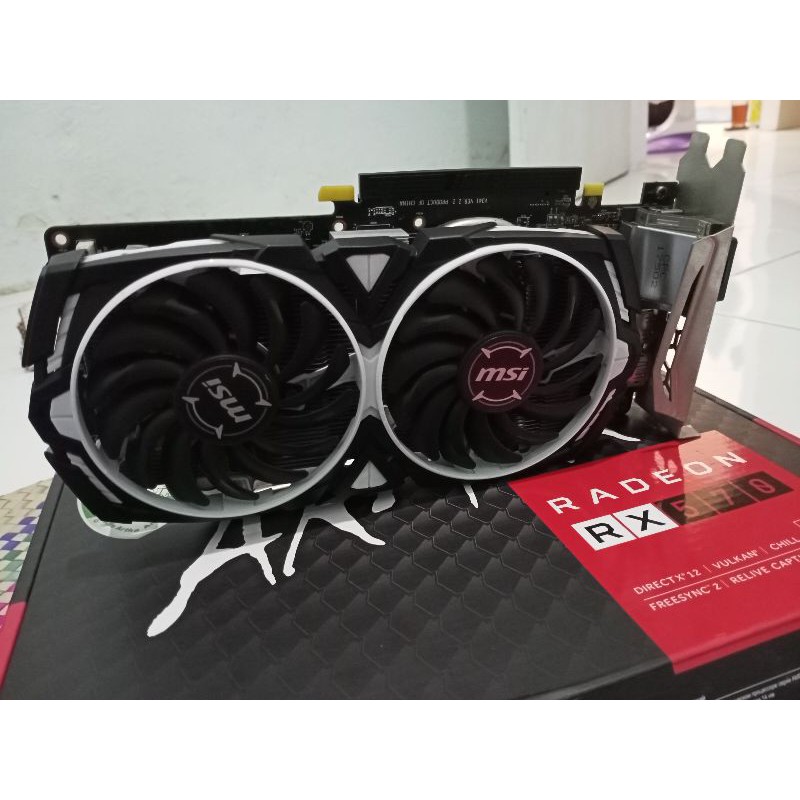 vga gpu amd rx570 rx 570 armor oc 4gb bekas