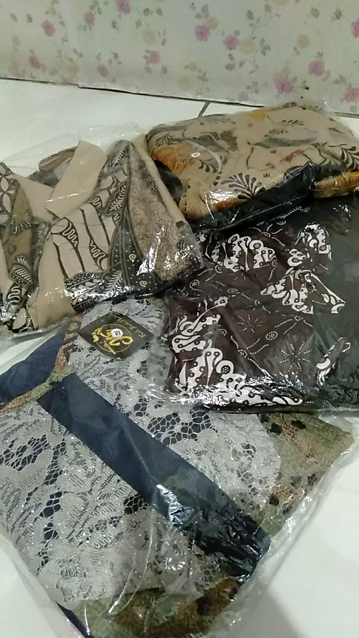 Atasan Batik Dolby Dolbi Dobby Doby Tenun Sutra Tulis Halus Katun Atbm Baron ,sarombit Atasan