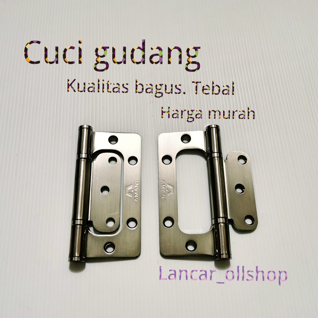  Engsel  Pintu Engsel  Jendela Kupu  kupu  4 inch CP GP 