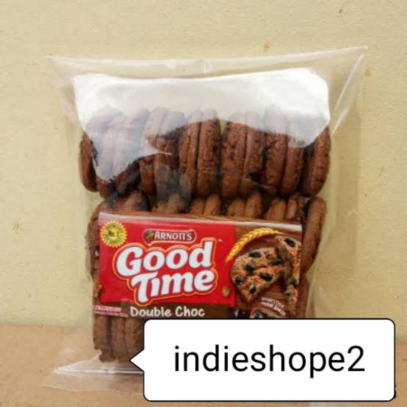 

[PROMO] GOODTIME DOUBLE CHOCO CHIPS 250gr / PUSAT SNACK KILOAN