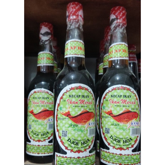 Kecap Ikan Merah Djoe Hoa 600ml