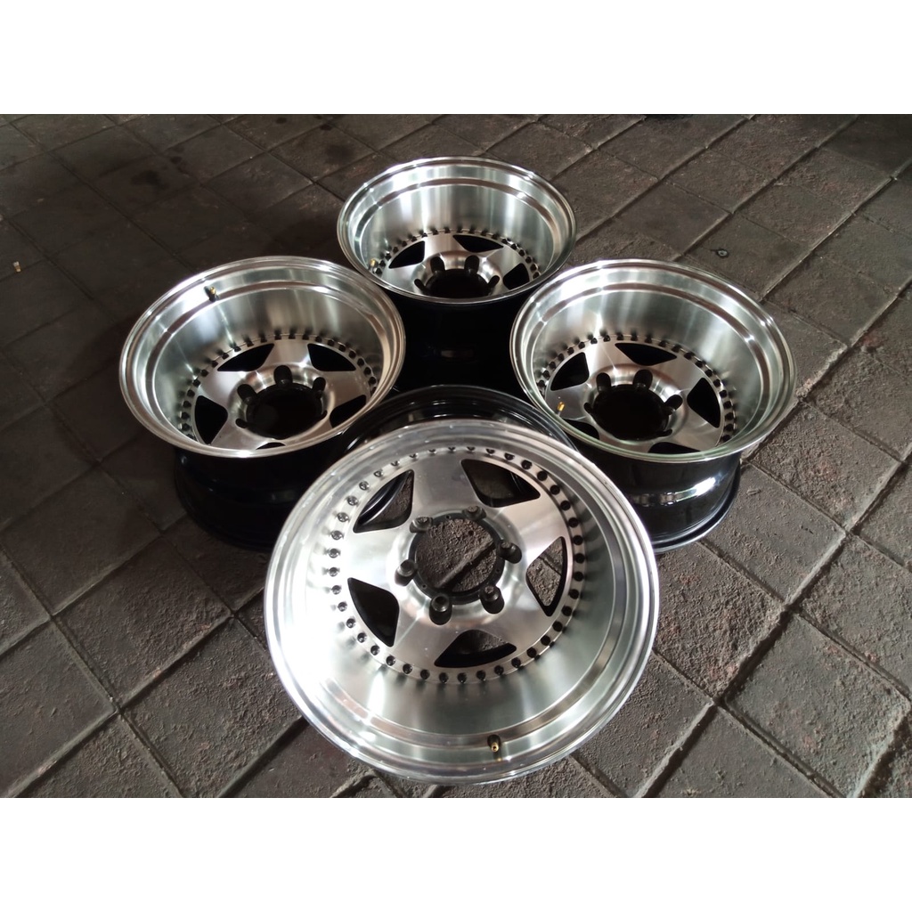 velg mobil bekas racing ring 16 lubang baut 6x139 lebar 10