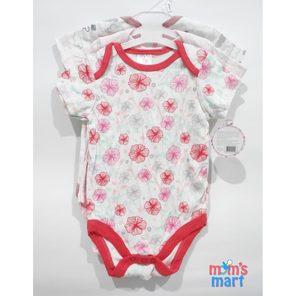 JUMPER BAYI LENGAN PENDEK ISI 3 PCS RATUSAN MOTIF LUCU