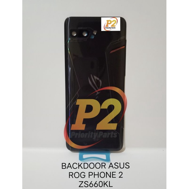 BACKDOOR ASUS ROG PHONE 2 ZS660KL ORIGINAL-TENCENT GLASS & REPUBLIC OF GAMERS