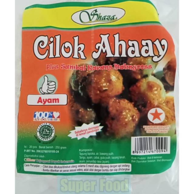 

Cilok Ahaay Ayam