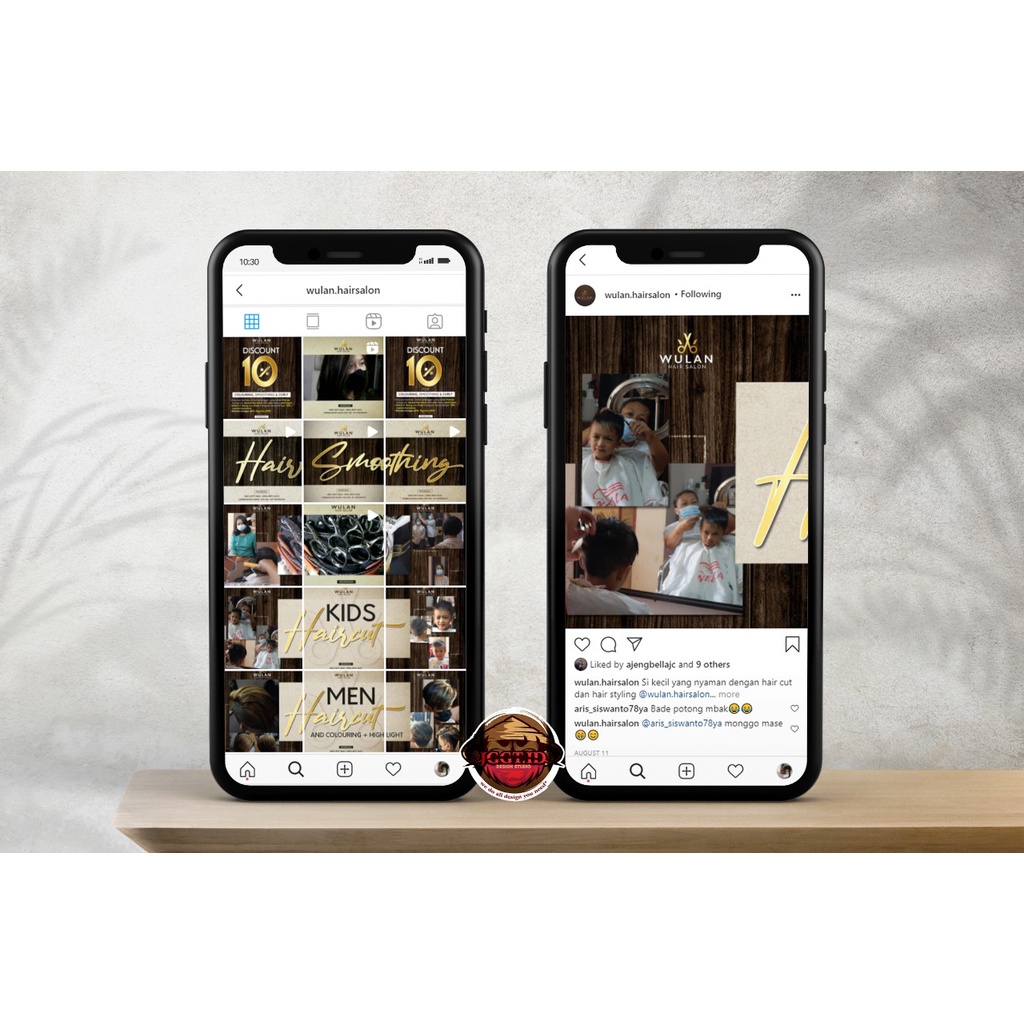 Desain Instagram Feed