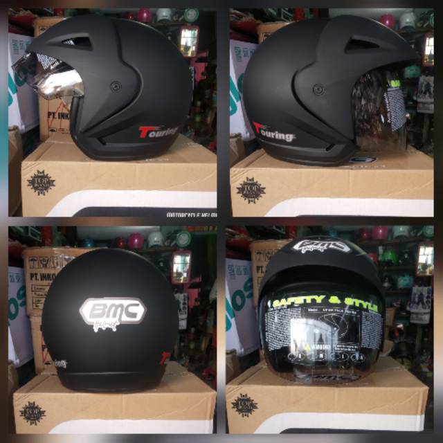 Helm BMC Touring Hitam doff