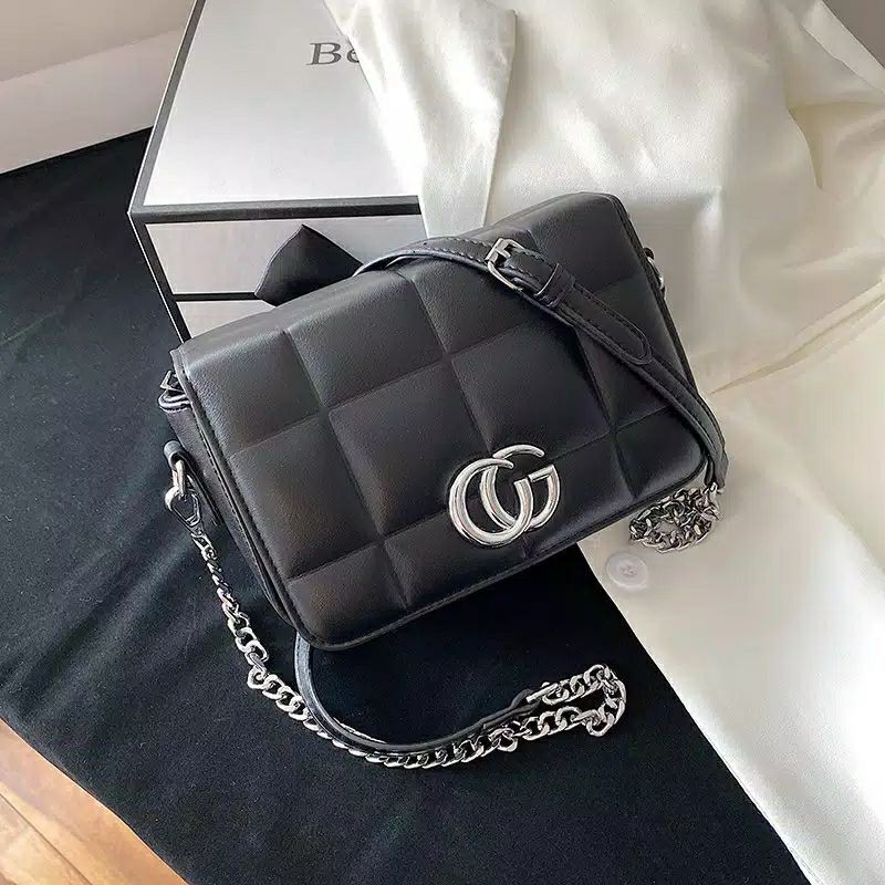 TAS03 TAS SELEMPANG FASHION IMPORT BRAND GUCCI