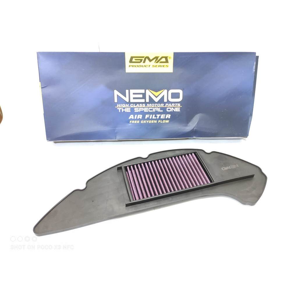 AIR FILTER UDARA ALL NEW NMAX 2020 - 2021 NEMO GMA GARANSI