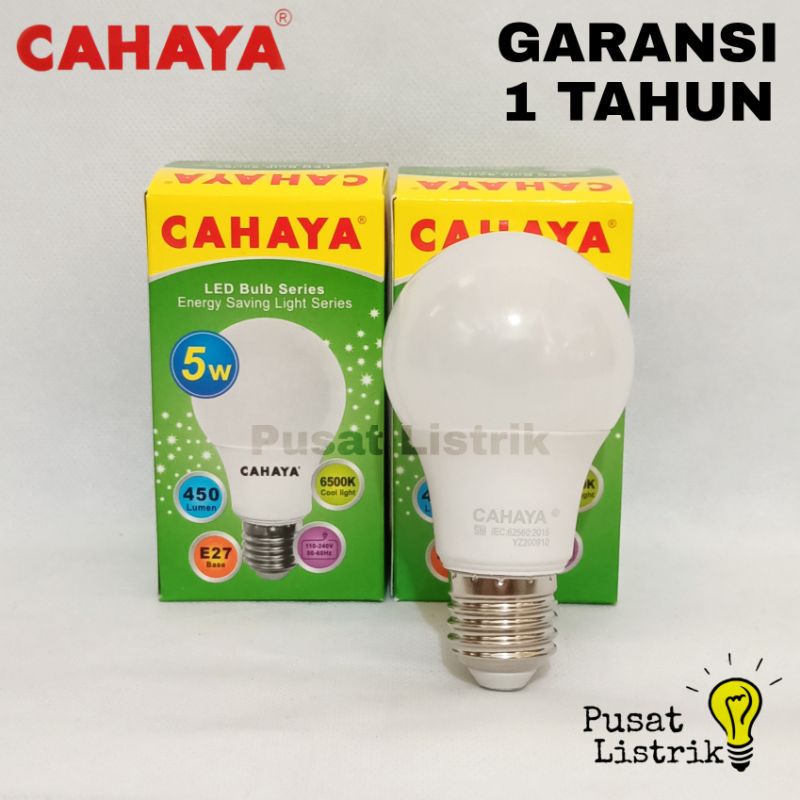 Lampu Bohlam LED 5watt Cahaya Lampu LED 5w Cahaya