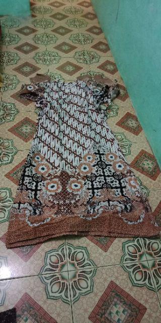 Gamis Batik Terlaris Motif Kubis.manggar Kipas Terlaris