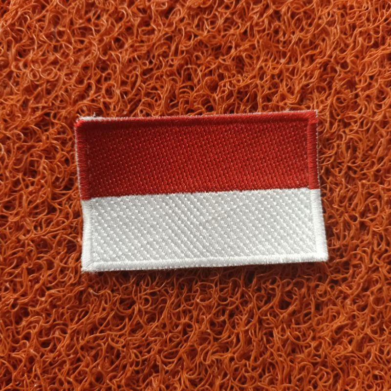 Patch bordir mini premium bendera dunia best quality