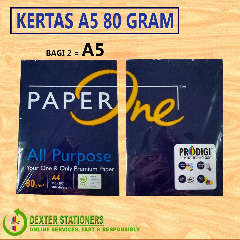 

KERTAS HVS A5 80GRAM | KERTAS A5 80GR COCOK UNTUK PRINT RESI DAN INVOICE ONLINE